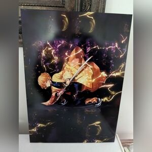 Displate Metal Poster Demon Slayer Zenitsu